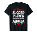 My Favorite Soccer Player Calls Me T-Shirt - Aesthetic Graphic for Adults - T-Shirt, Sweatshirt, Hoodie