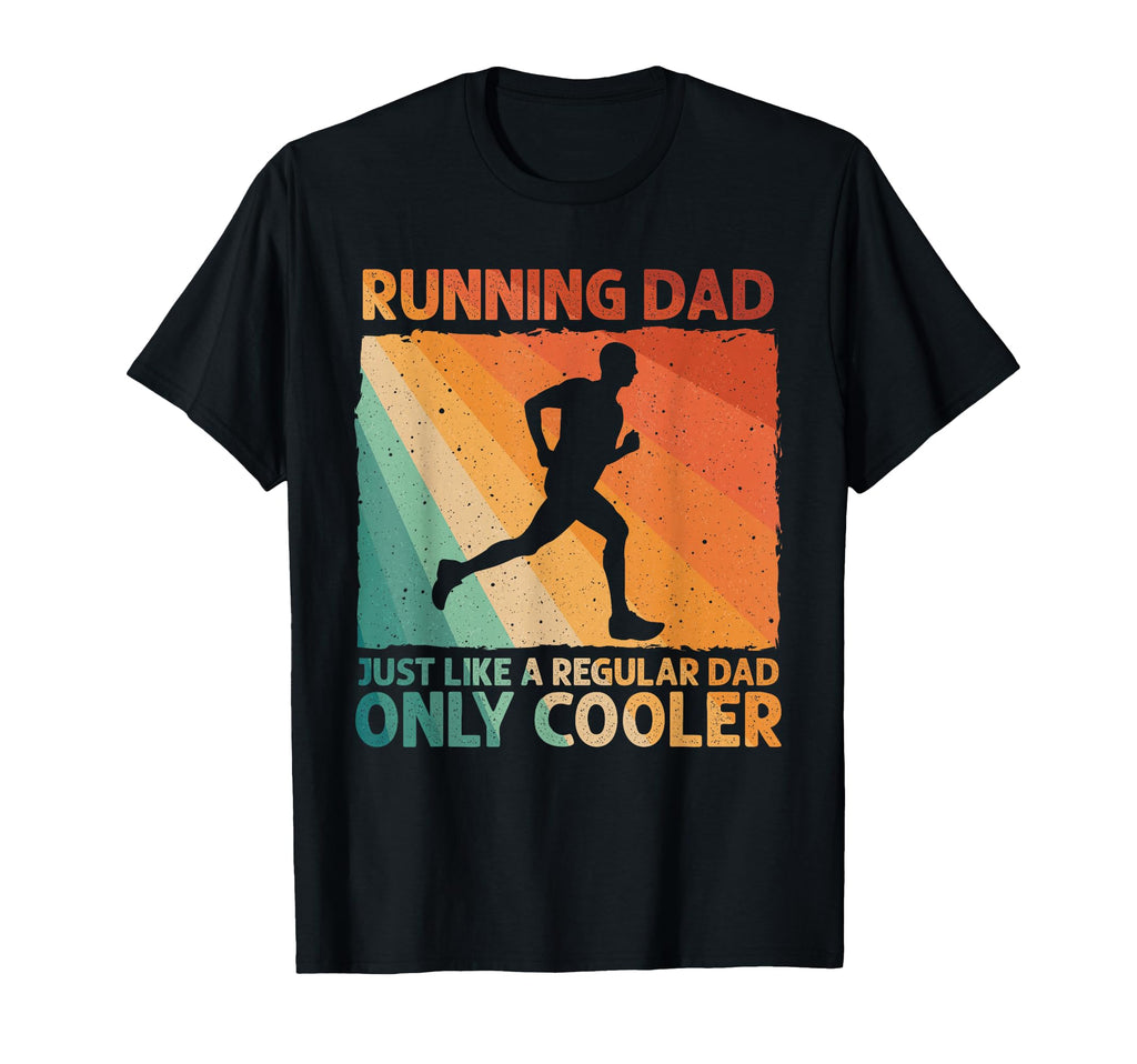 Funny Running Dad Marathon Runner Coach T-Shirt - Graphic Print Men Women - T-Shirt, Sweatshirt, Hoodie