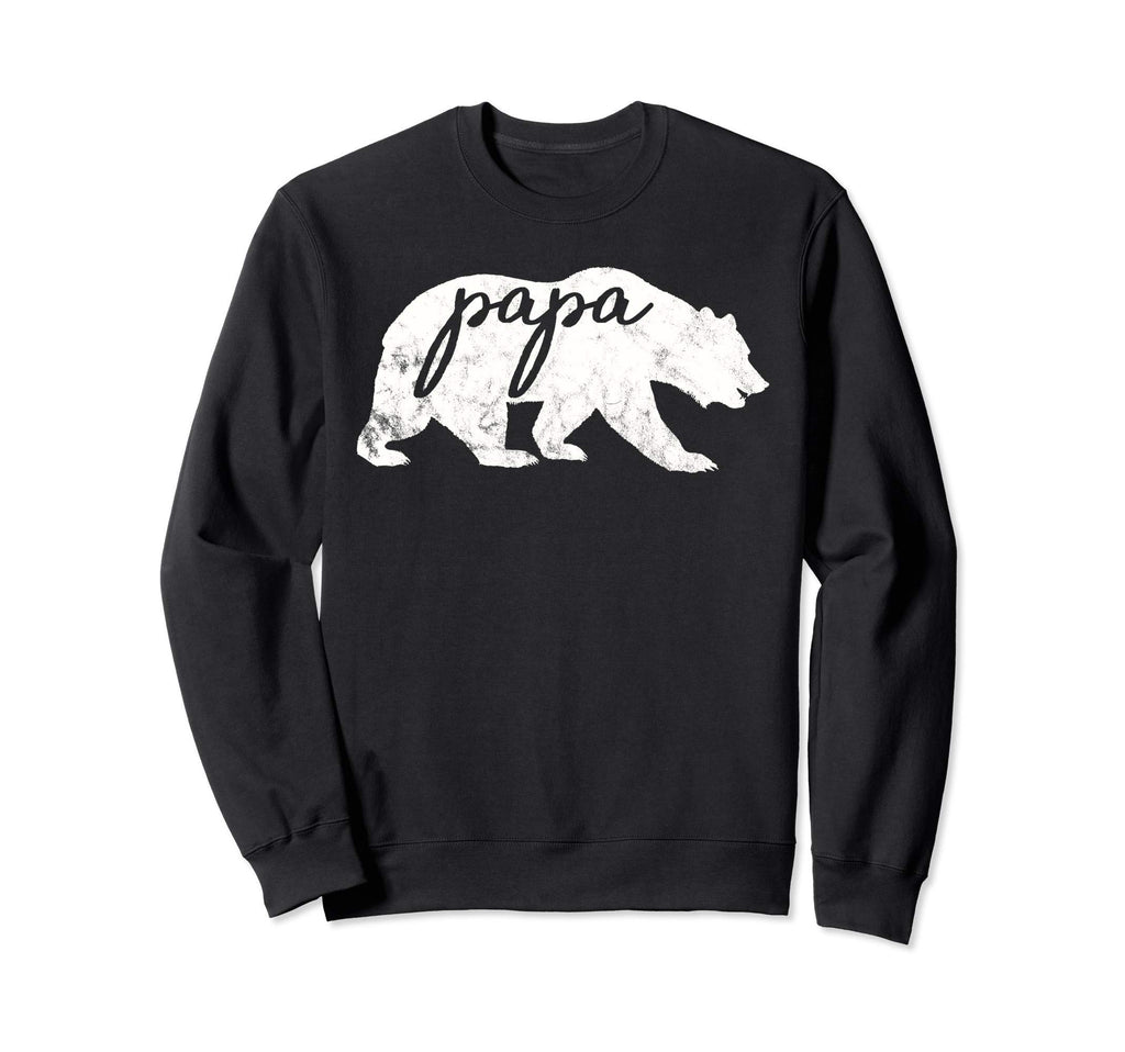 Papa Bear Funny Fathers Day Grandpa Sweatshirt - Unique Graphic for Adults - T-Shirt, Sweatshirt, Hoodie