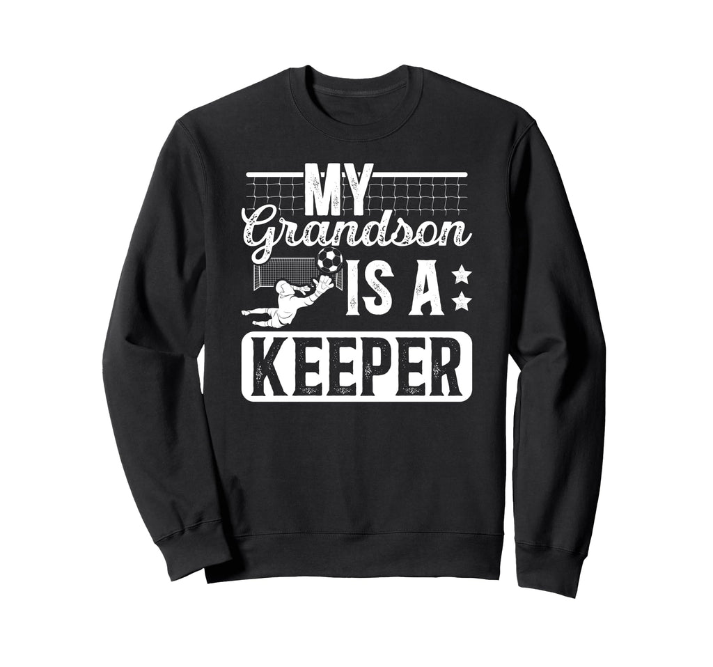 Proud Soccer Keeper Papaw Soccer Sweatshirt - Casual Everyday Wear Unisex - T-Shirt, Sweatshirt, Hoodie
