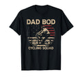 Dad Bod Cycling Squad Bicycle Dad Us Flag T-Shirt - Unique Graphic Unisex - T-Shirt, Sweatshirt, Hoodie