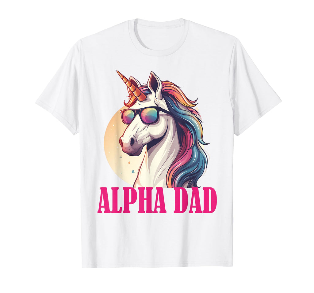 Funny Unicorn Dad Laufey Fathers Day T-Shirt - Graphic Print Men Women - T-Shirt, Sweatshirt, Hoodie