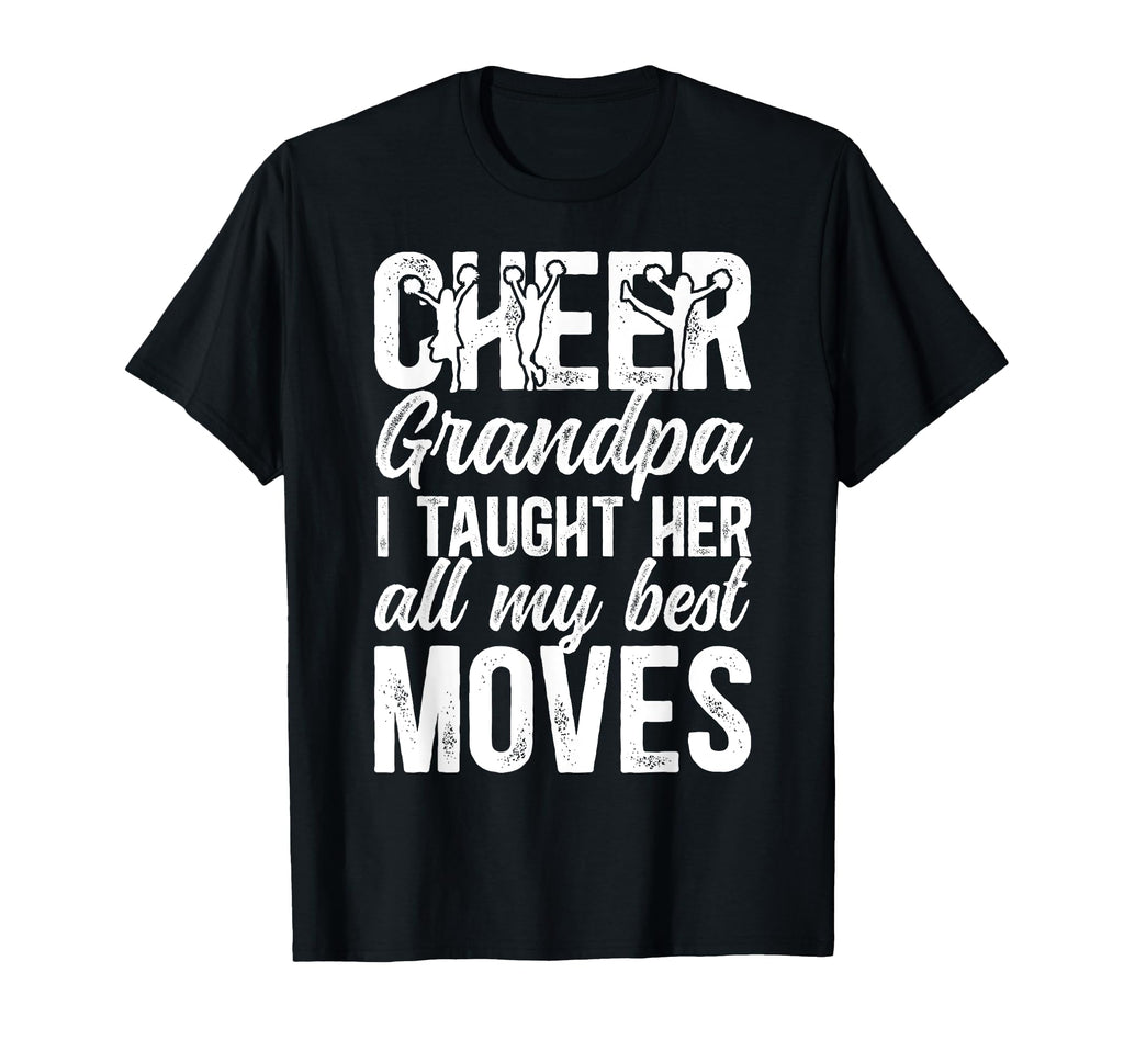Cheer Grandpa Proud Grandpa Cheerleader T-Shirt - Graphic Print Men Women - T-Shirt, Sweatshirt, Hoodie