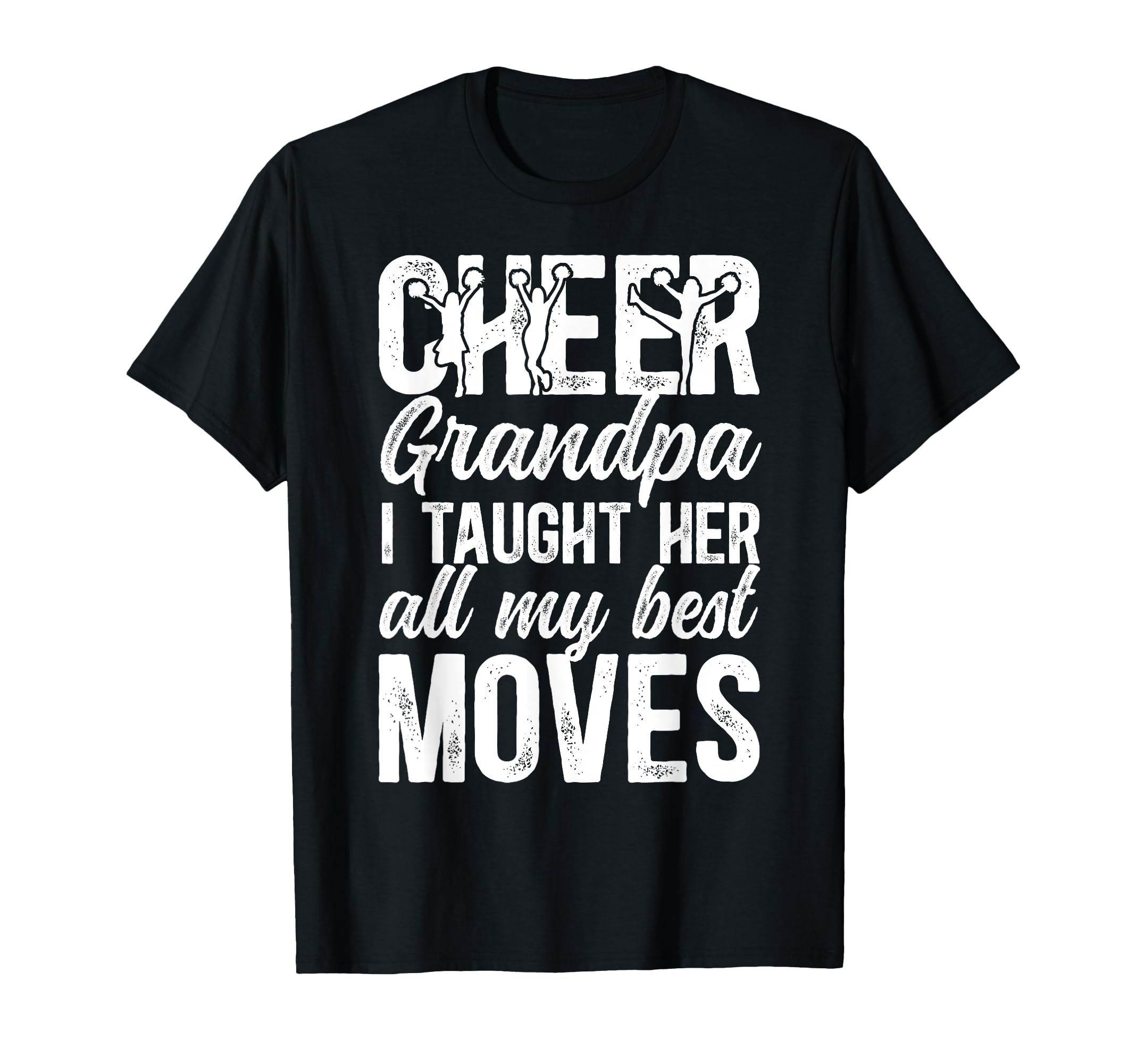 Cheer Grandpa Proud Grandpa Cheerleader T-Shirt - Graphic Print Men Women - T-Shirt, Sweatshirt, Hoodie