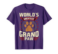 Worlds Greatest Grandpa Grand Paw Dog T-Shirt - Graphic Print Men Women - T-Shirt, Sweatshirt, Hoodie