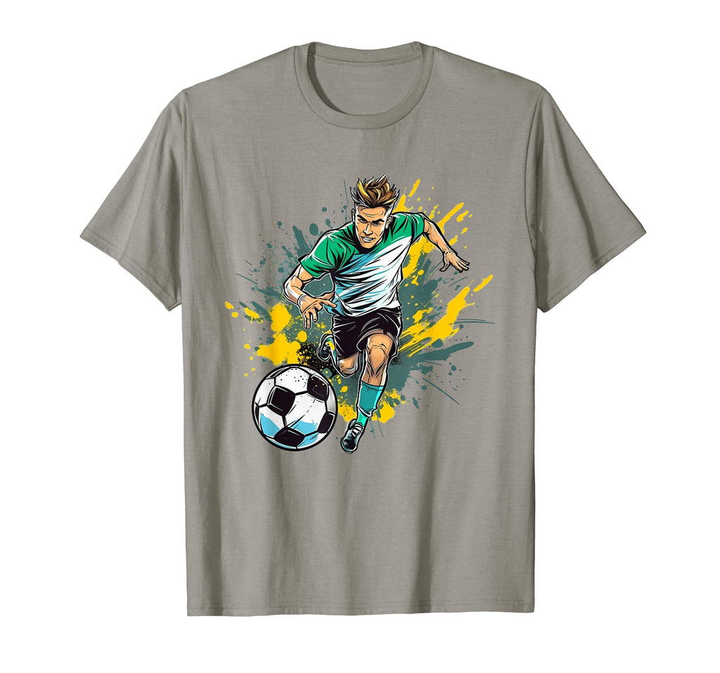Soccer T-Shirt - Unique Graphic for Adults - T-Shirt, Sweatshirt, Hoodie