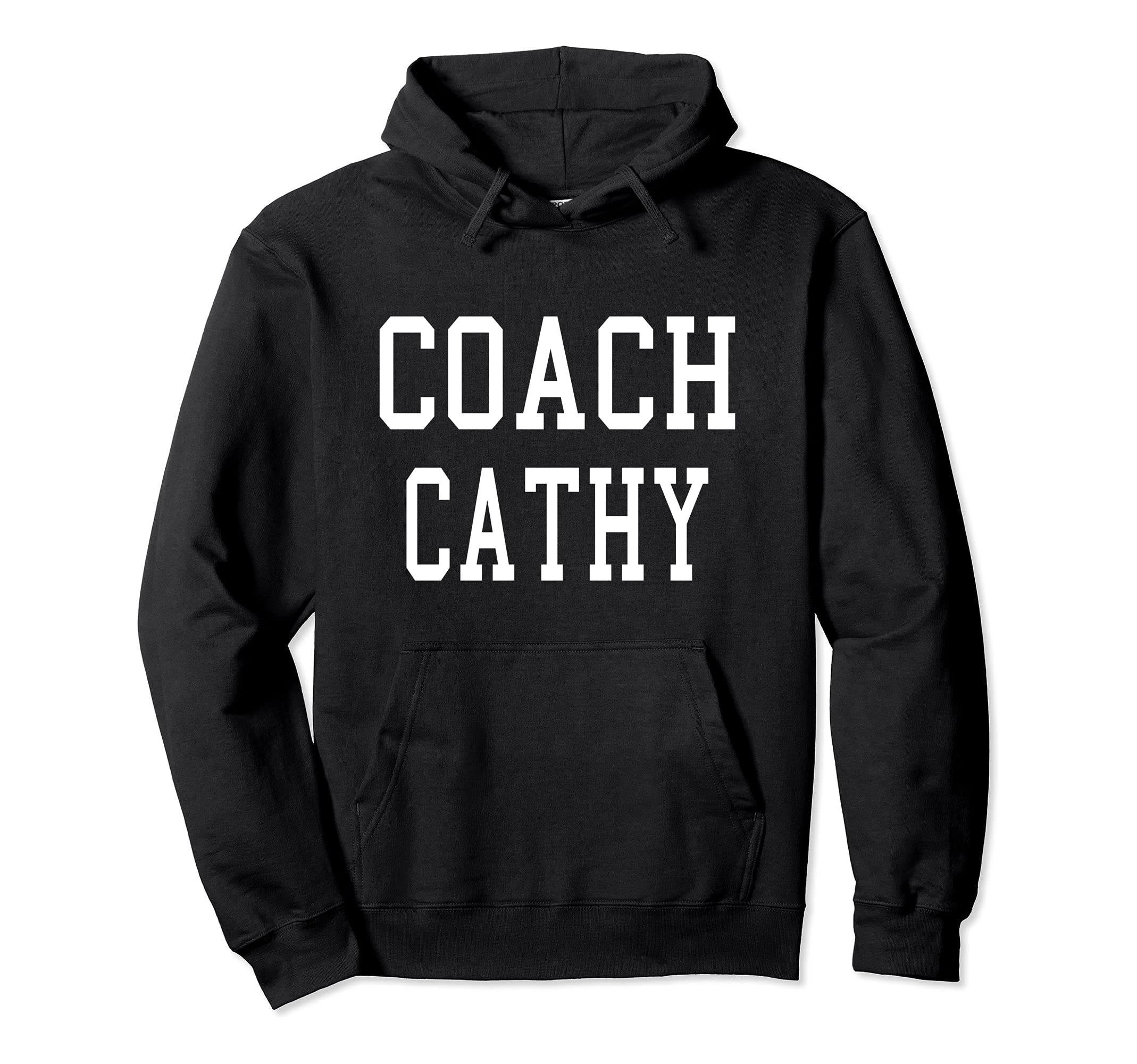 Coach Cathy Custom Football Soccer Hoodie - Aesthetic Graphic for Adults - T-Shirt, Sweatshirt, Hoodie
