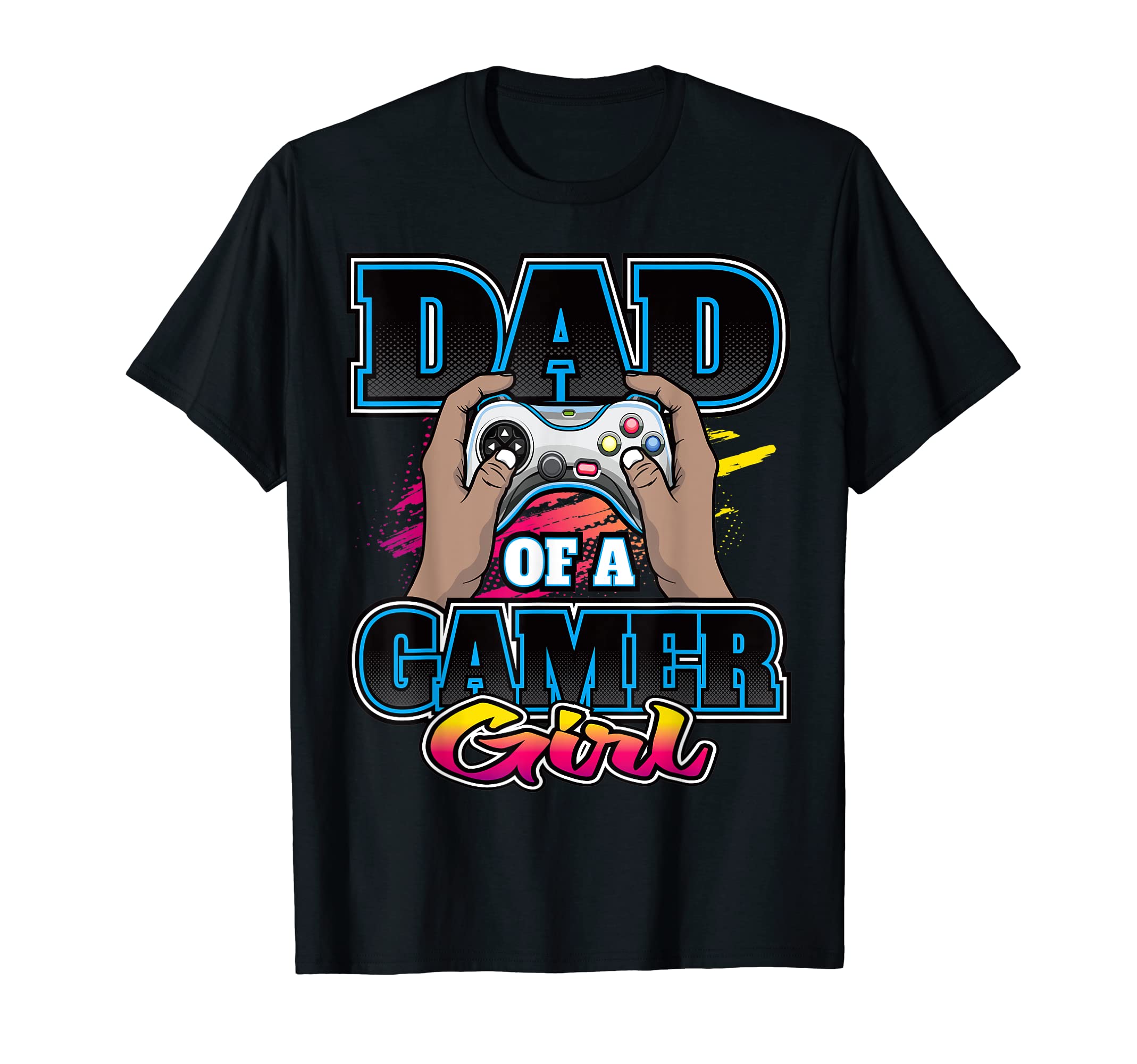 Mens Dad Gamer T-Shirt - Fun Novelty Design for Adults - T-Shirt, Sweatshirt, Hoodie