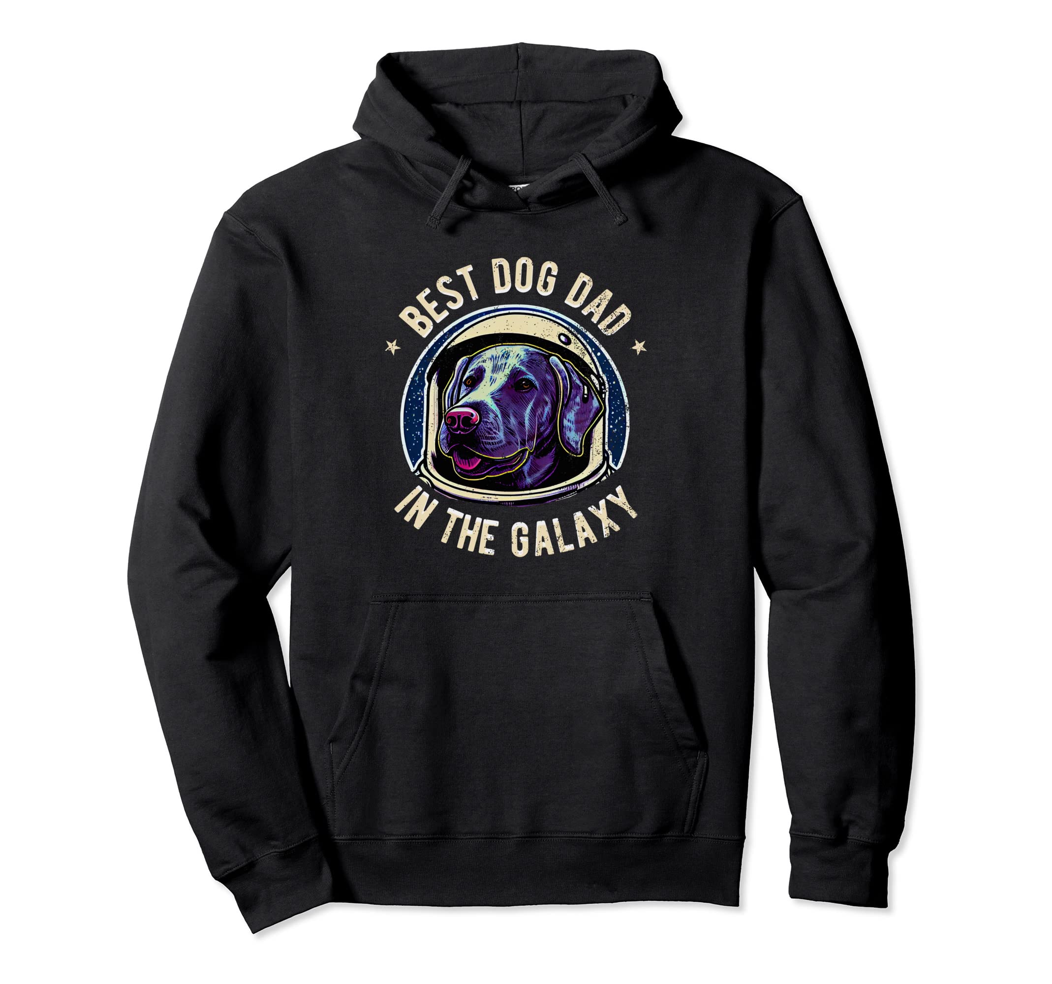 Best Labrador Dog Dad Galaxy Hoodie - Graphic Print Unisex - T-Shirt, Sweatshirt, Hoodie