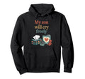 My Son Will Cry Freely Feminist Dad Hoodie - Aesthetic Graphic for Adults - T-Shirt, Sweatshirt, Hoodie