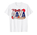 T Ball Mama Player Groovy Mama Ball T-Shirt - Unique Graphic for Adults - T-Shirt, Sweatshirt, Hoodie