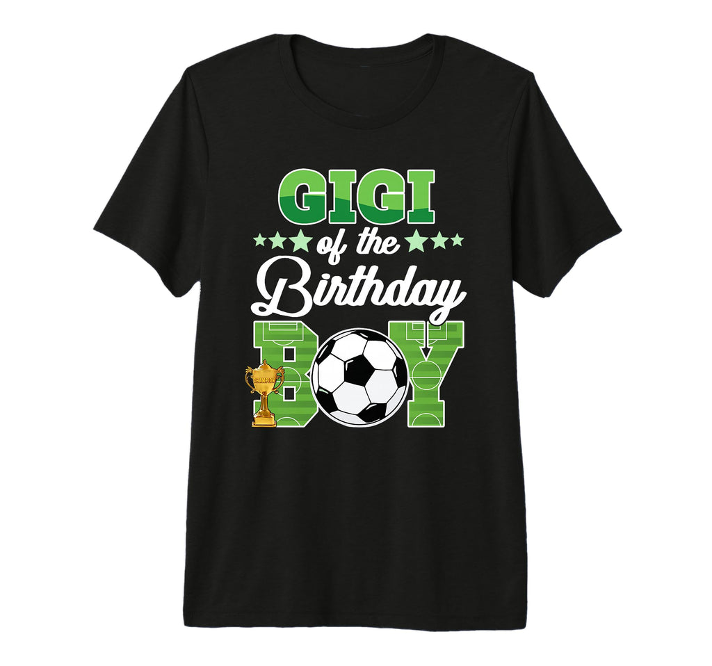 Soccer Gigi Birthday Party Soccer Family T-Shirt - Trendy Graphic Unisex - T-Shirt, Sweatshirt, Hoodie