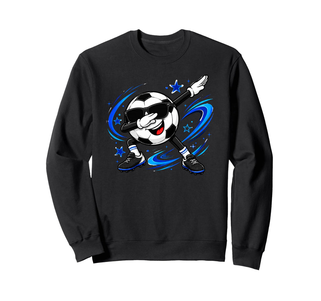 Funny Dabbing Laughing Soccer Sweatshirt - Unique Graphic for Adults - T-Shirt, Sweatshirt, Hoodie