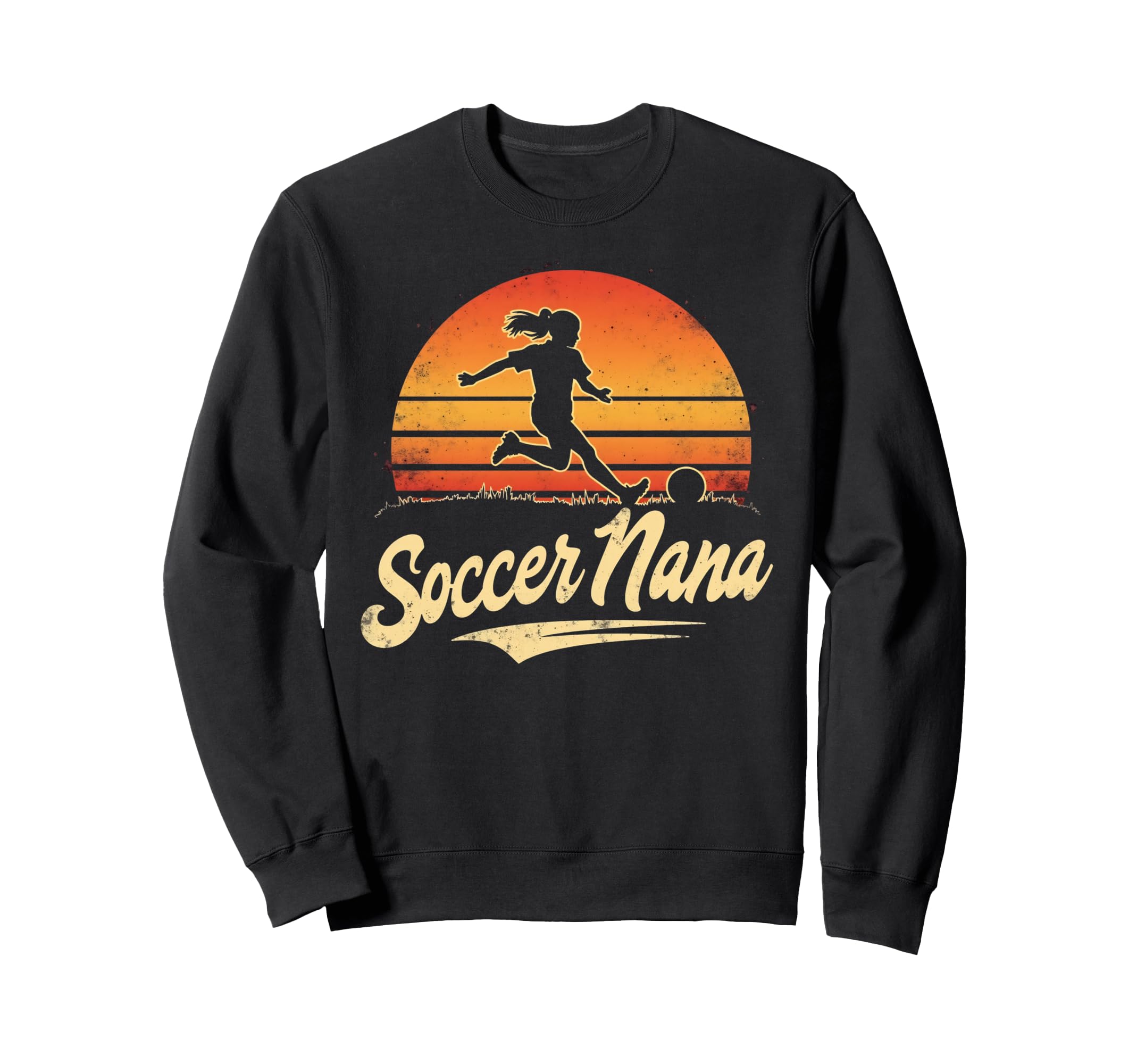 Proud Soccer Nana Funny Grandma Sweatshirt - Novelty Apparel for Adults - T-Shirt, Sweatshirt, Hoodie