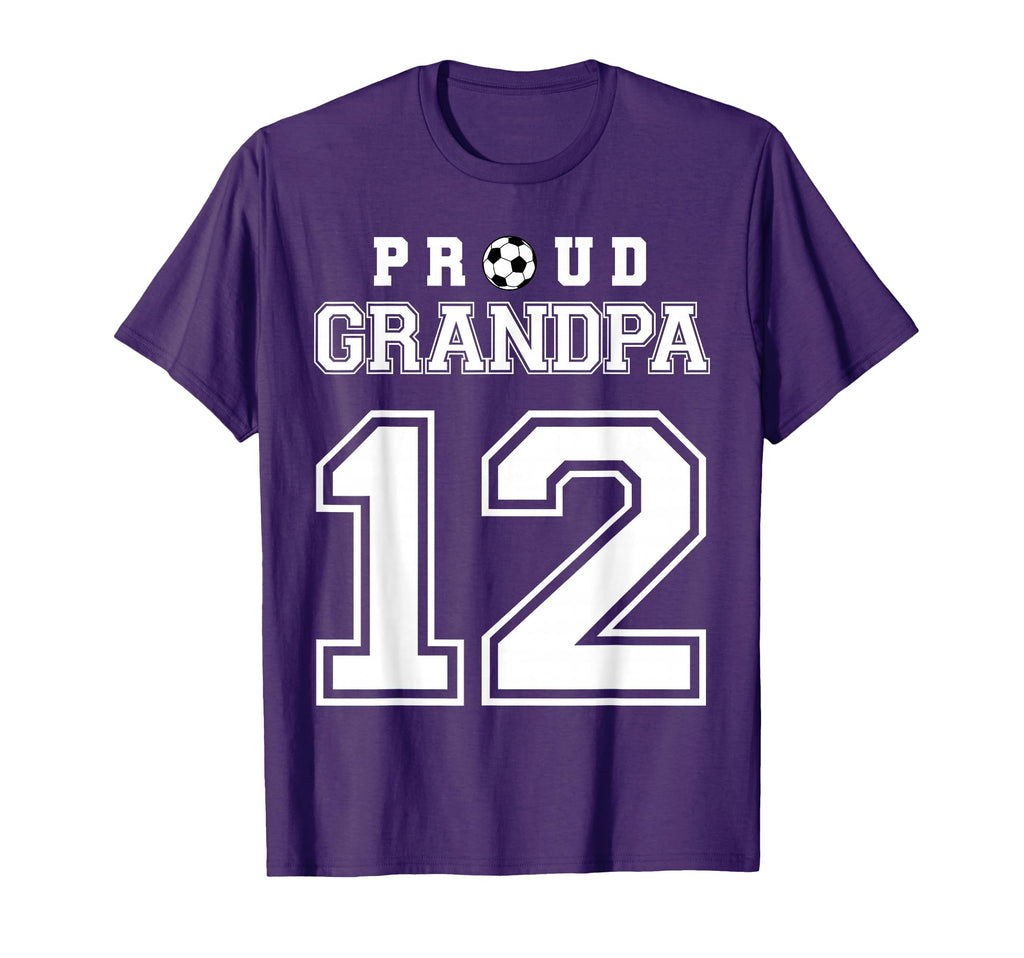 Number 12 Custom Proud Soccer T-Shirt - Fun Novelty Design for Adults - T-Shirt, Sweatshirt, Hoodie