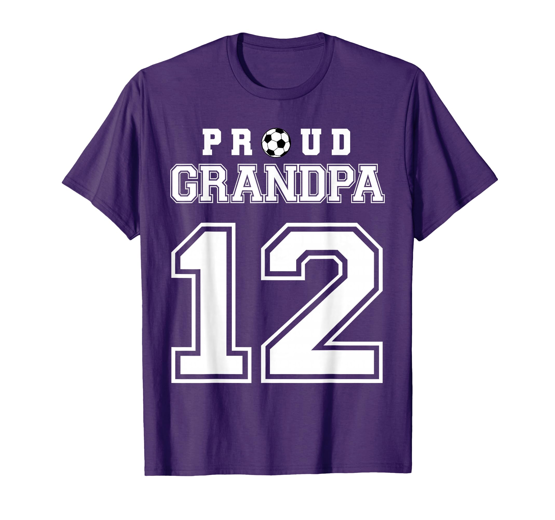 Number 12 Custom Proud Soccer T-Shirt - Fun Novelty Design for Adults - T-Shirt, Sweatshirt, Hoodie