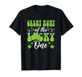 Great Aunt Lucky One First Birthday T-Shirt - Streetwear Style Men Women - T-Shirt, Sweatshirt, Hoodie
