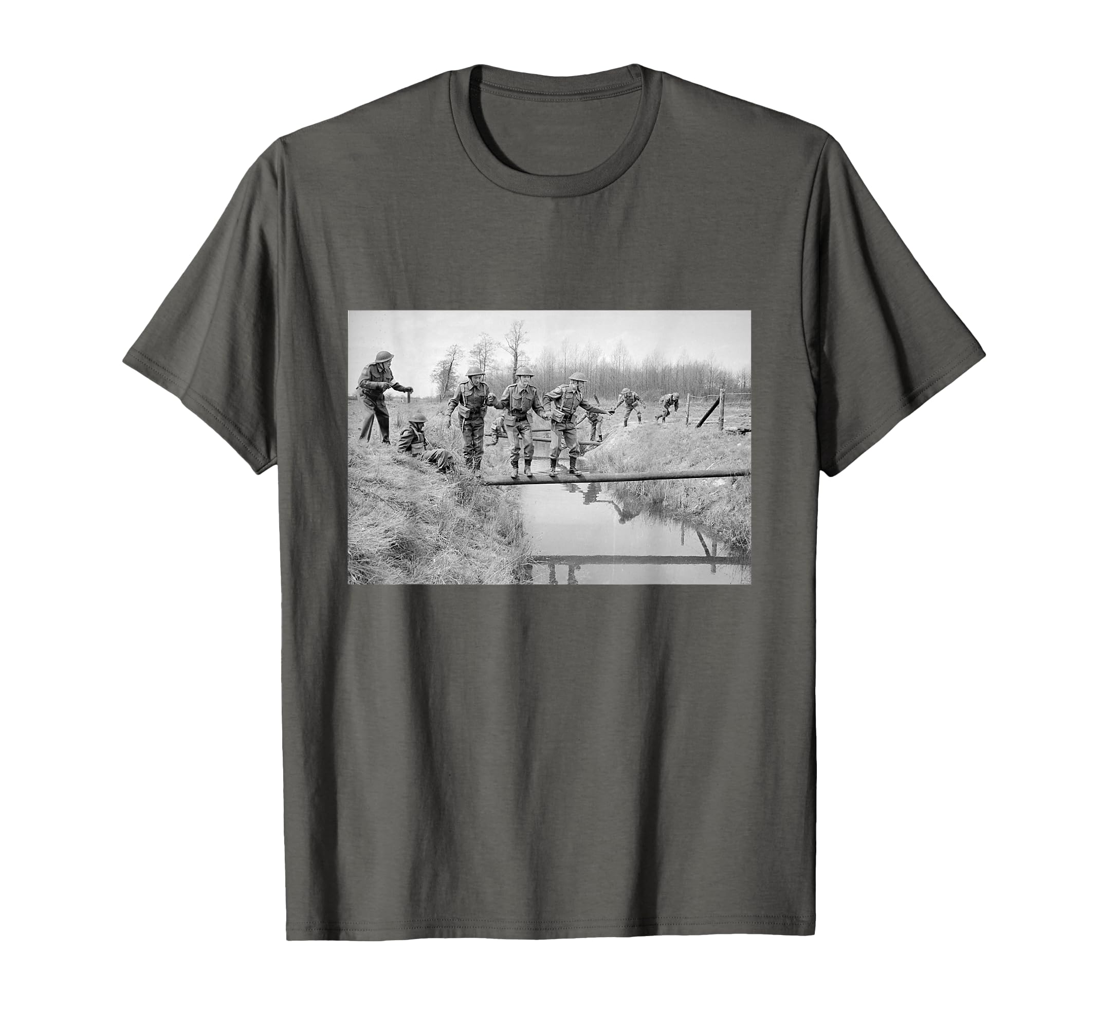 Dads Army Assault Course Scene Jones T-Shirt - Streetwear Style for Adults - T-Shirt, Sweatshirt, Hoodie