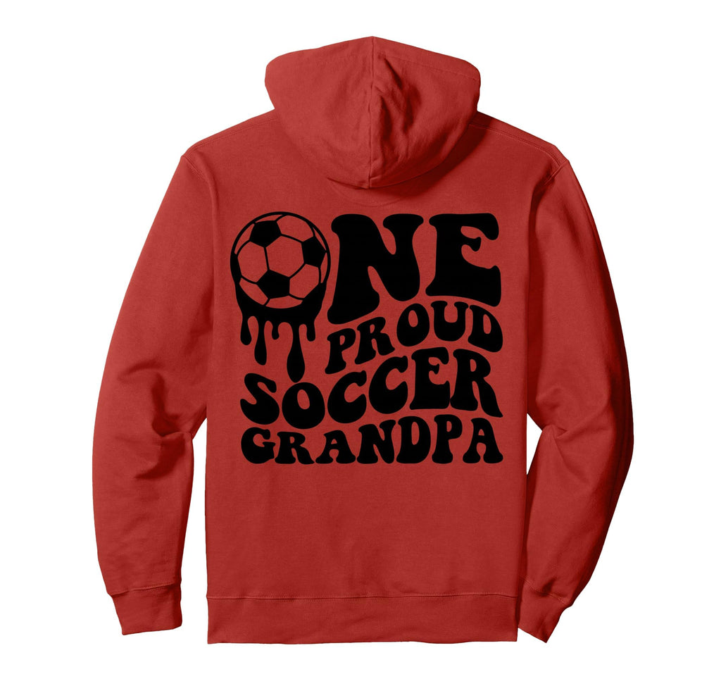 Proud Soccer Grandpa Soccer Ball Drip Hoodie - Streetwear Style Men Women - T-Shirt, Sweatshirt, Hoodie