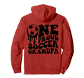 Proud Soccer Grandpa Soccer Ball Drip Hoodie - Streetwear Style Men Women - T-Shirt, Sweatshirt, Hoodie