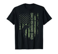 Usa Camo Flag Proud Dachshund Dad T-Shirt - Novelty Apparel Men Women - T-Shirt, Sweatshirt, Hoodie