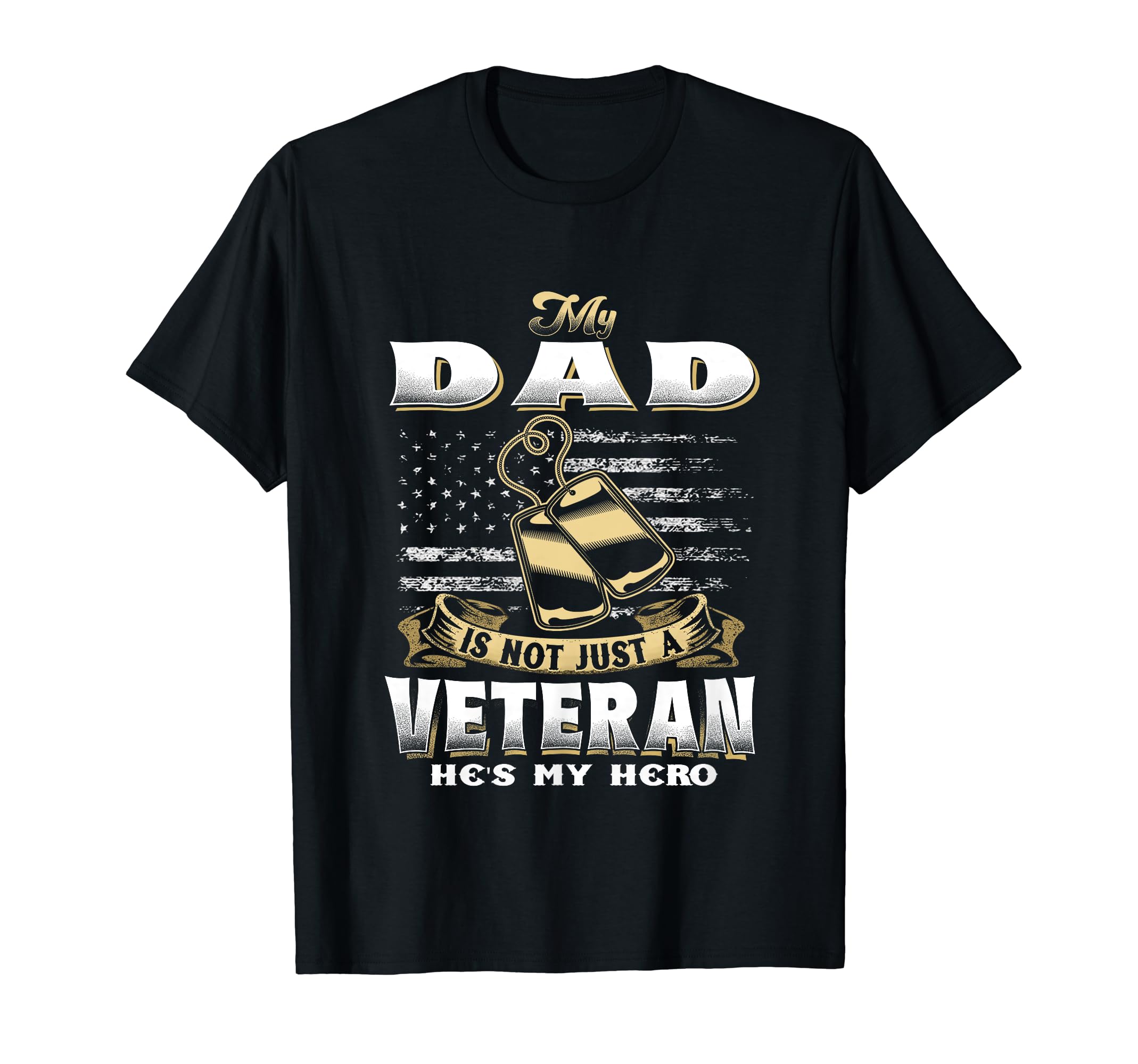 Veteran Dad Usa Flag 4Th July T-Shirt - Streetwear Style Men Women - T-Shirt, Sweatshirt, Hoodie