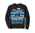 Proud Bonus Dad 2025 Salutatorian Sweatshirt - Streetwear Style Unisex - T-Shirt, Sweatshirt, Hoodie