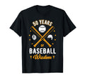 50 Years Baseball Wisdom Sport 50Th T-Shirt - Aesthetic Graphic Unisex - T-Shirt, Sweatshirt, Hoodie