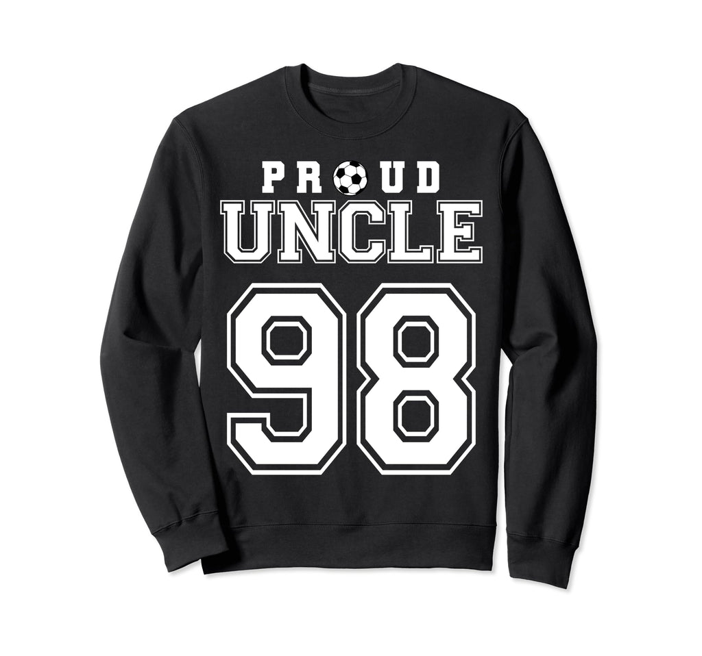 Number 98 Custom Proud Soccer Futbol Sweatshirt - Graphic Print for Adults - T-Shirt, Sweatshirt, Hoodie