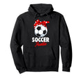 Soccer Auntie Aunt Hoodie - Aesthetic Graphic for Adults - T-Shirt, Sweatshirt, Hoodie