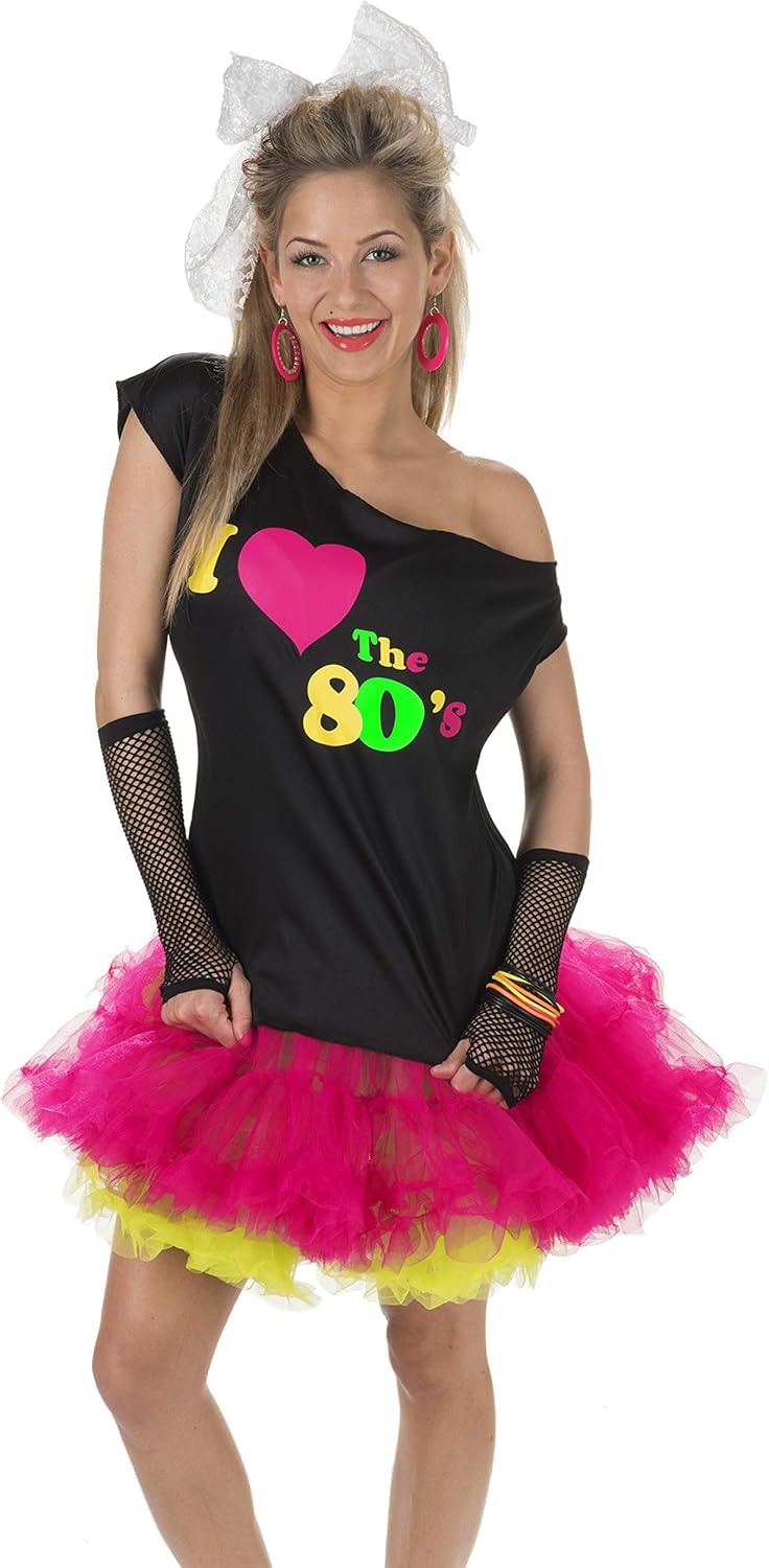 I Love The 80'S - Adult & Kids T-Shirts, Sweatshirts & Hoodies apparel design preview 1
