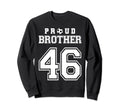 Number 46 Custom Proud Soccer Sweatshirt - Fun Novelty Design Unisex - T-Shirt, Sweatshirt, Hoodie