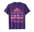 Mommy Birthday Princess Mother Family T-Shirt - Aesthetic Graphic Unisex - T-Shirt, Sweatshirt, Hoodie