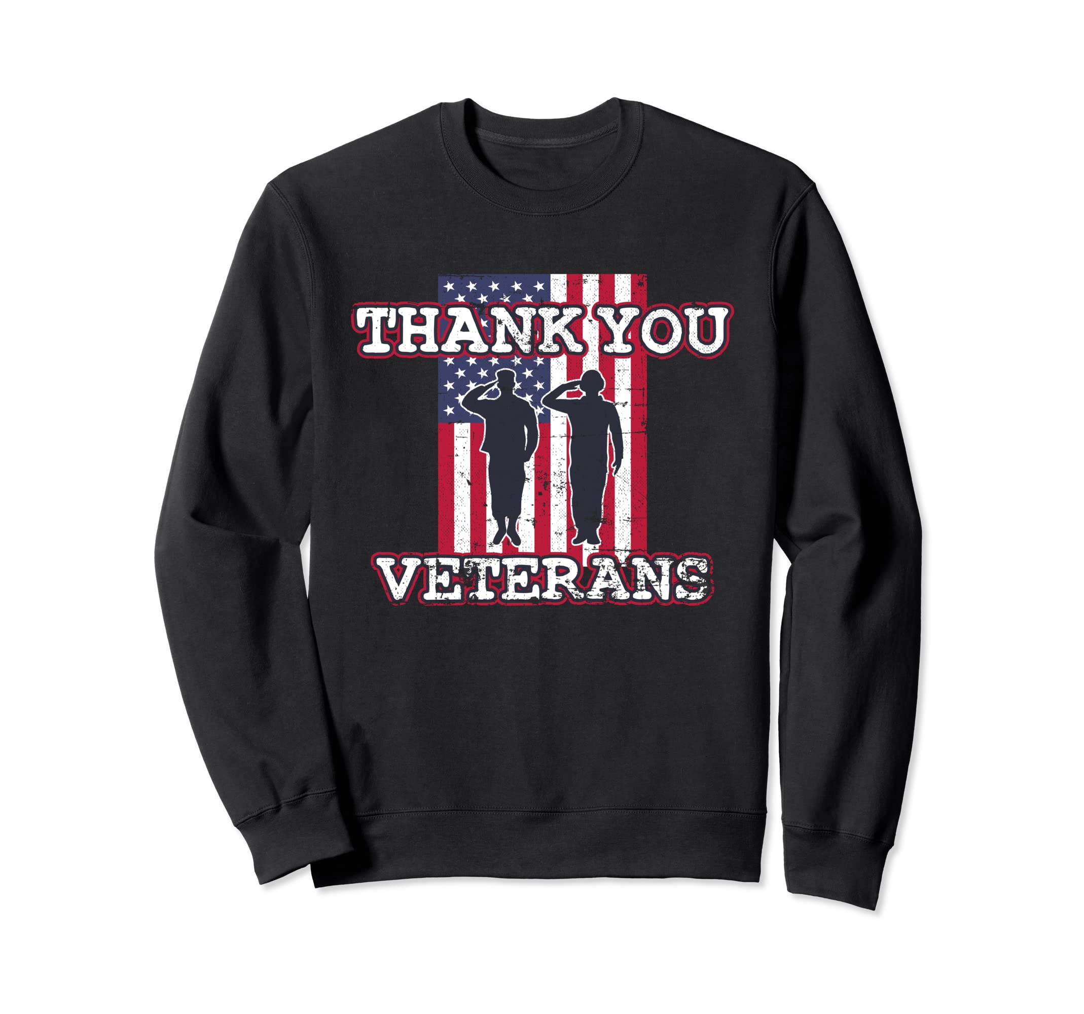 Thank You Us Veterans Day Sweatshirt - Streetwear Style for Adults - T-Shirt, Sweatshirt, Hoodie