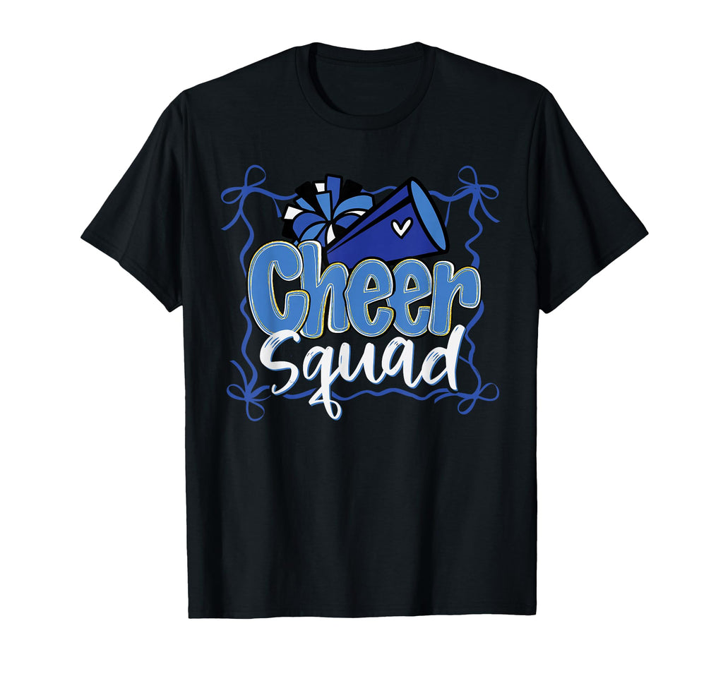 Coquette Pom Poms Bow Cheer Squad T-Shirt - Streetwear Style for Adults - T-Shirt, Sweatshirt, Hoodie