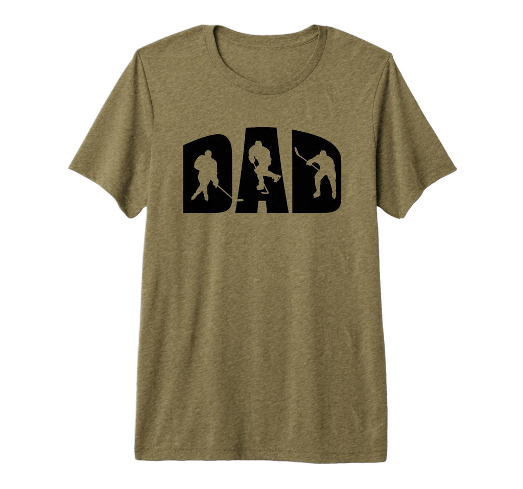 Mens Ice Hockey Dad Hockey Player T-Shirt - Fun Novelty Design Men Women - T-Shirt, Sweatshirt, Hoodie