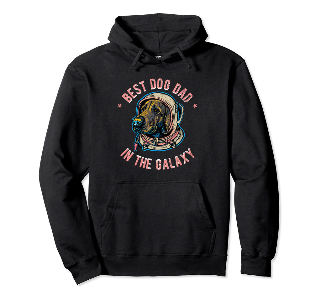 Best Labrador Dog Dad Galaxy Hoodie - Fun Novelty Design Unisex - T-Shirt, Sweatshirt, Hoodie