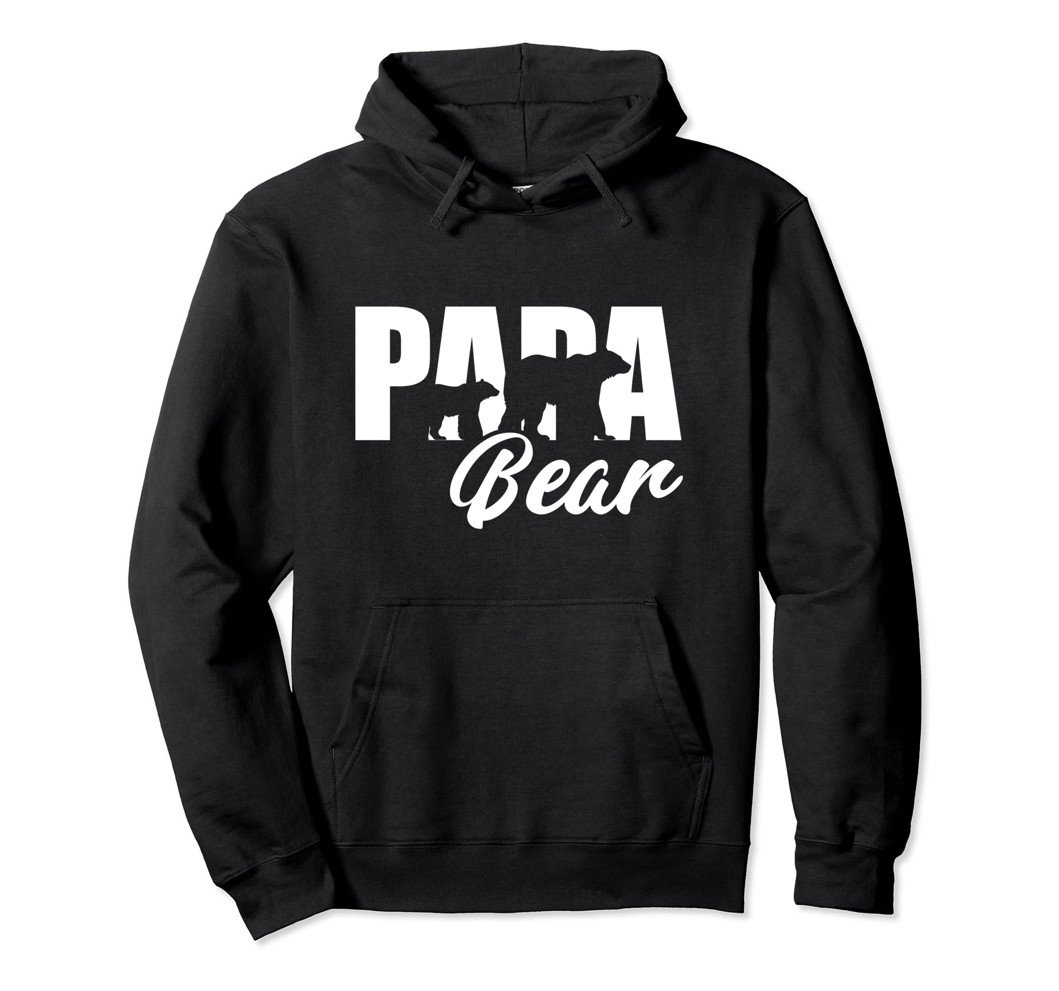 Papa Bear Dad Funny Fathers Day Hoodie - Trendy Graphic Men Women - T-Shirt, Sweatshirt, Hoodie