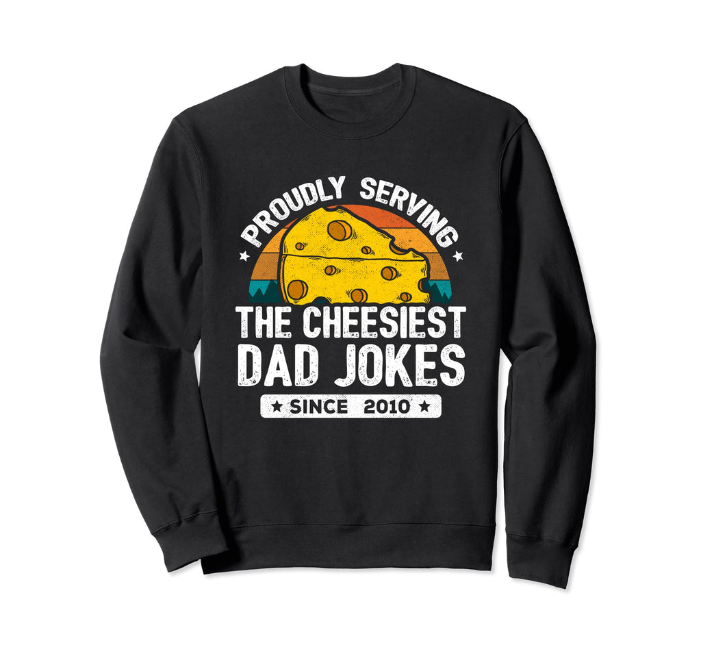 Funny Dad Joke Puns Dad Jokes Since Sweatshirt - Aesthetic Graphic Unisex - T-Shirt, Sweatshirt, Hoodie