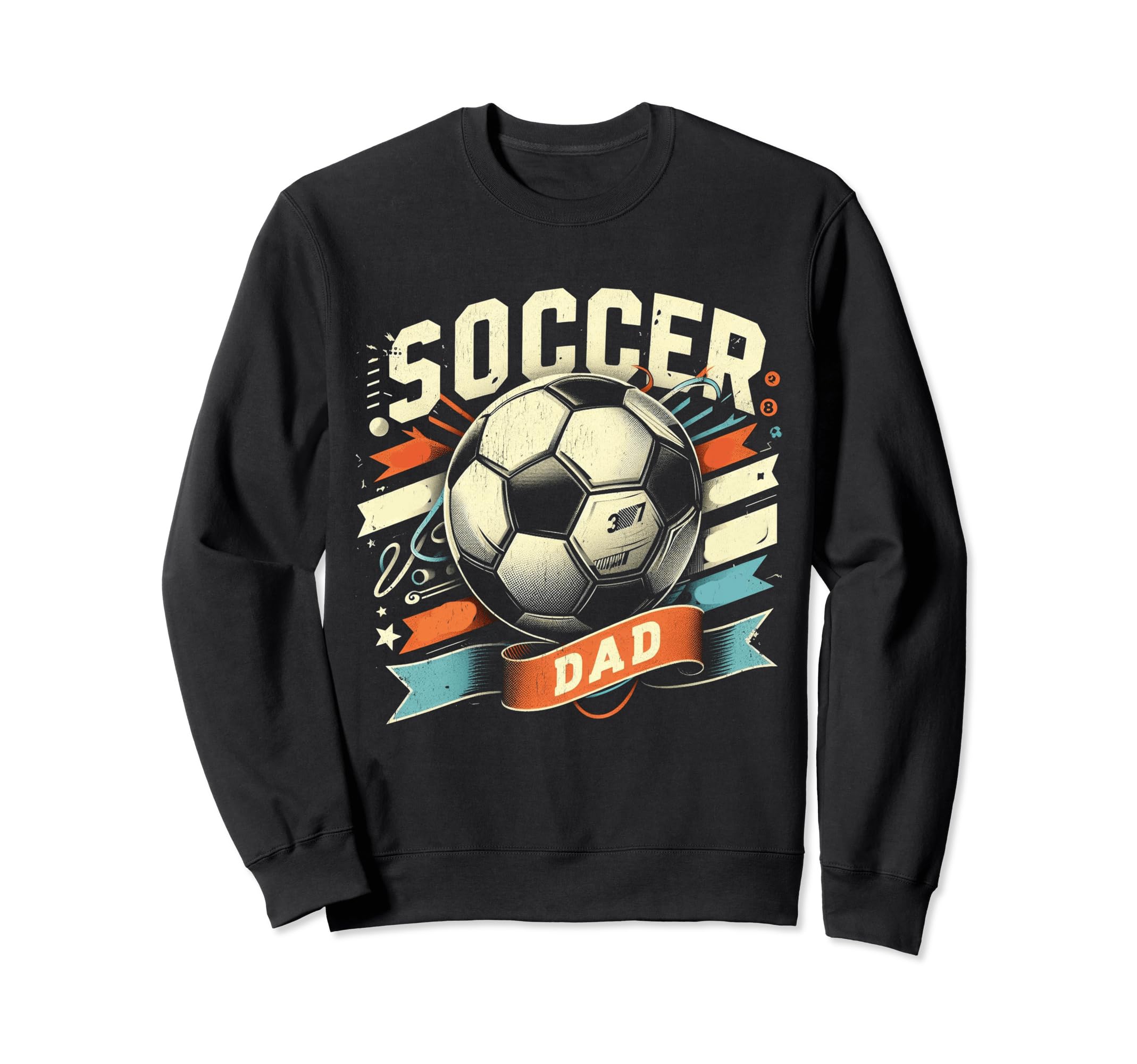 Soccer Dad Family Matching Dad Sweatshirt - Aesthetic Graphic Men Women - T-Shirt, Sweatshirt, Hoodie