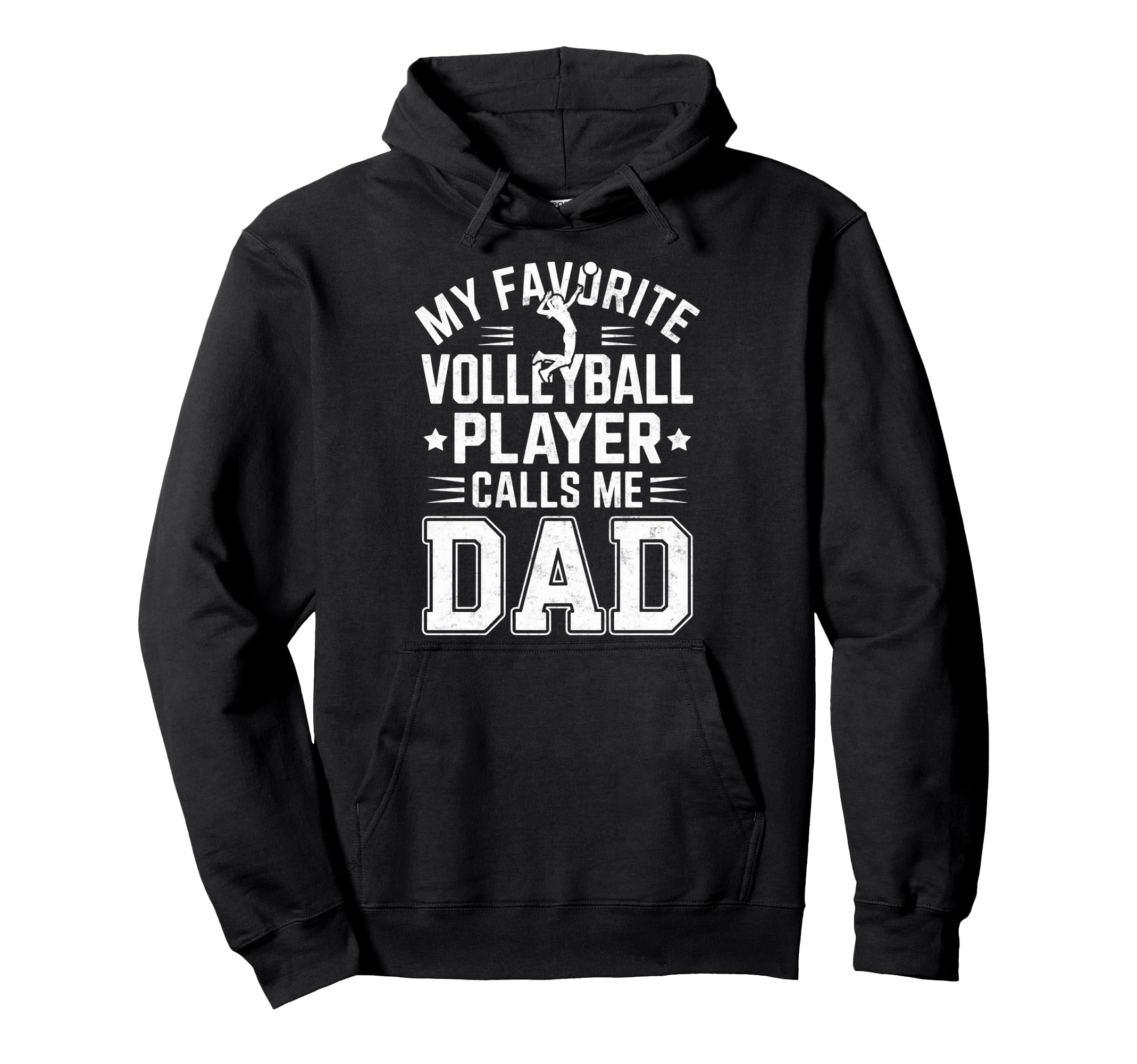 My Favorite Volleyball Player Call Me Hoodie - Fun Novelty Design Unisex - T-Shirt, Sweatshirt, Hoodie
