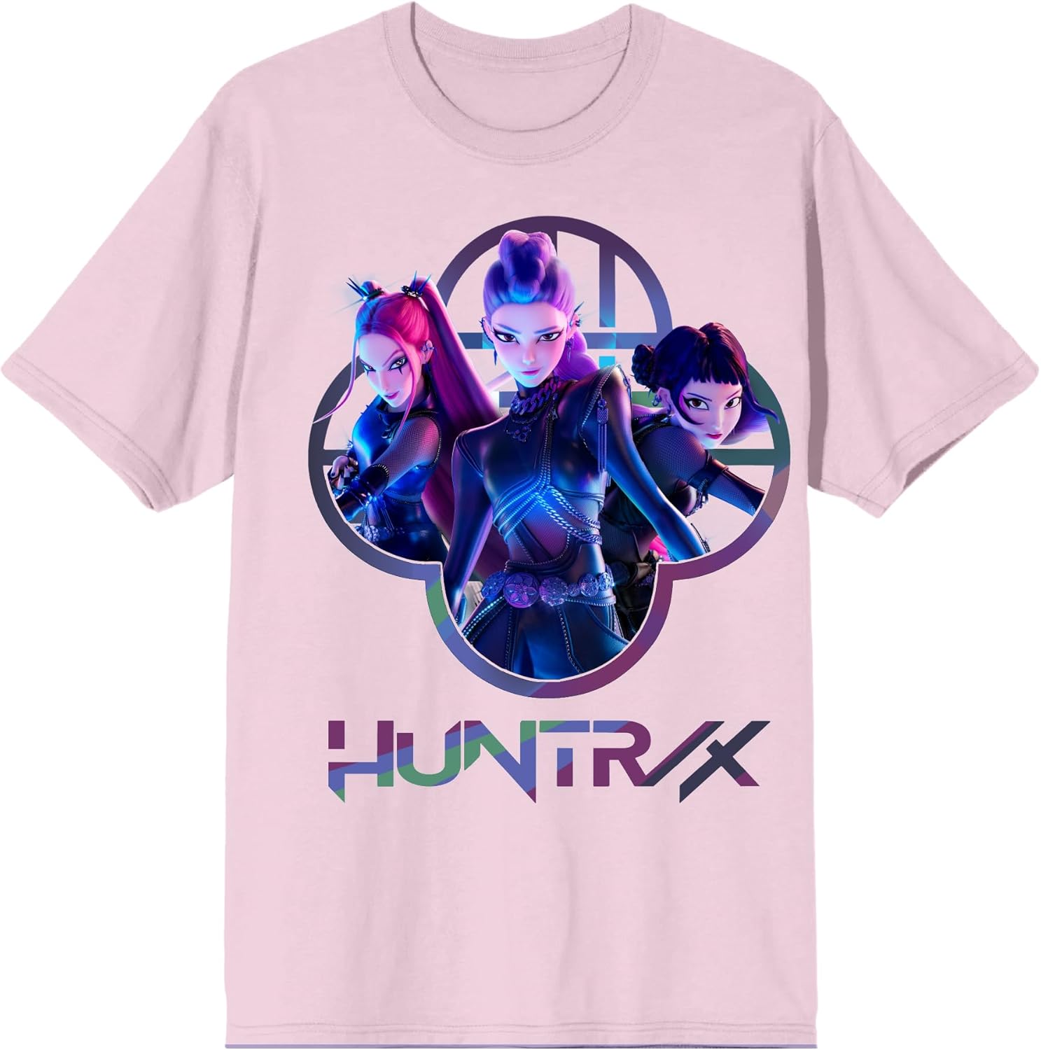 Kpop Demon Hunters Huntrix Capture Color Adult Pink - Adult & Kids T-Shirts, Sweatshirts & Hoodies apparel design preview 1