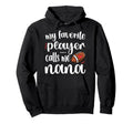 My Favorite Football Player Calls Me Nana Hoodie - Trendy Graphic Unisex - T-Shirt, Sweatshirt, Hoodie