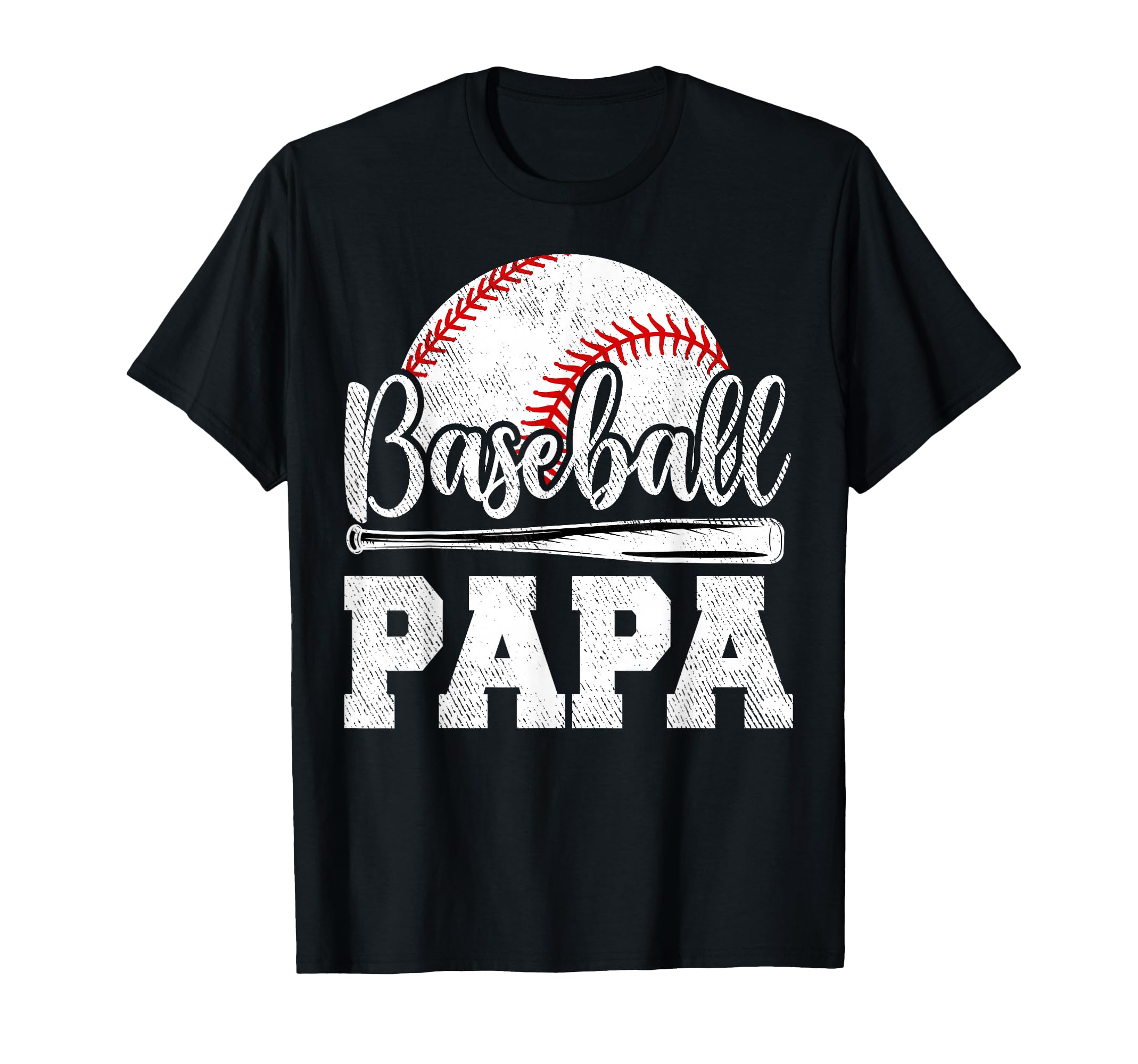 Baseball Papa Baseball Player Game Day T-Shirt - Streetwear Style Unisex - T-Shirt, Sweatshirt, Hoodie