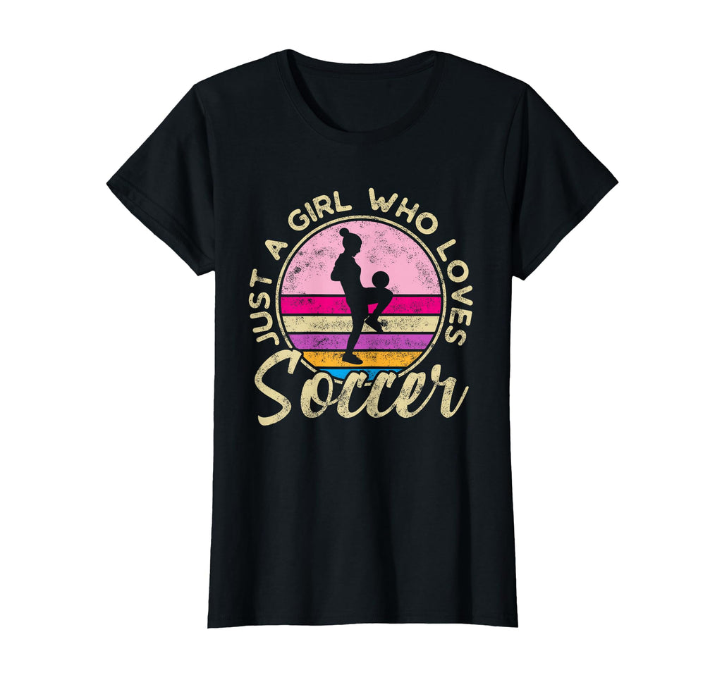 Just Who Loves Soccer Soccer T-Shirt - Fun Novelty Design for Adults - T-Shirt, Sweatshirt, Hoodie
