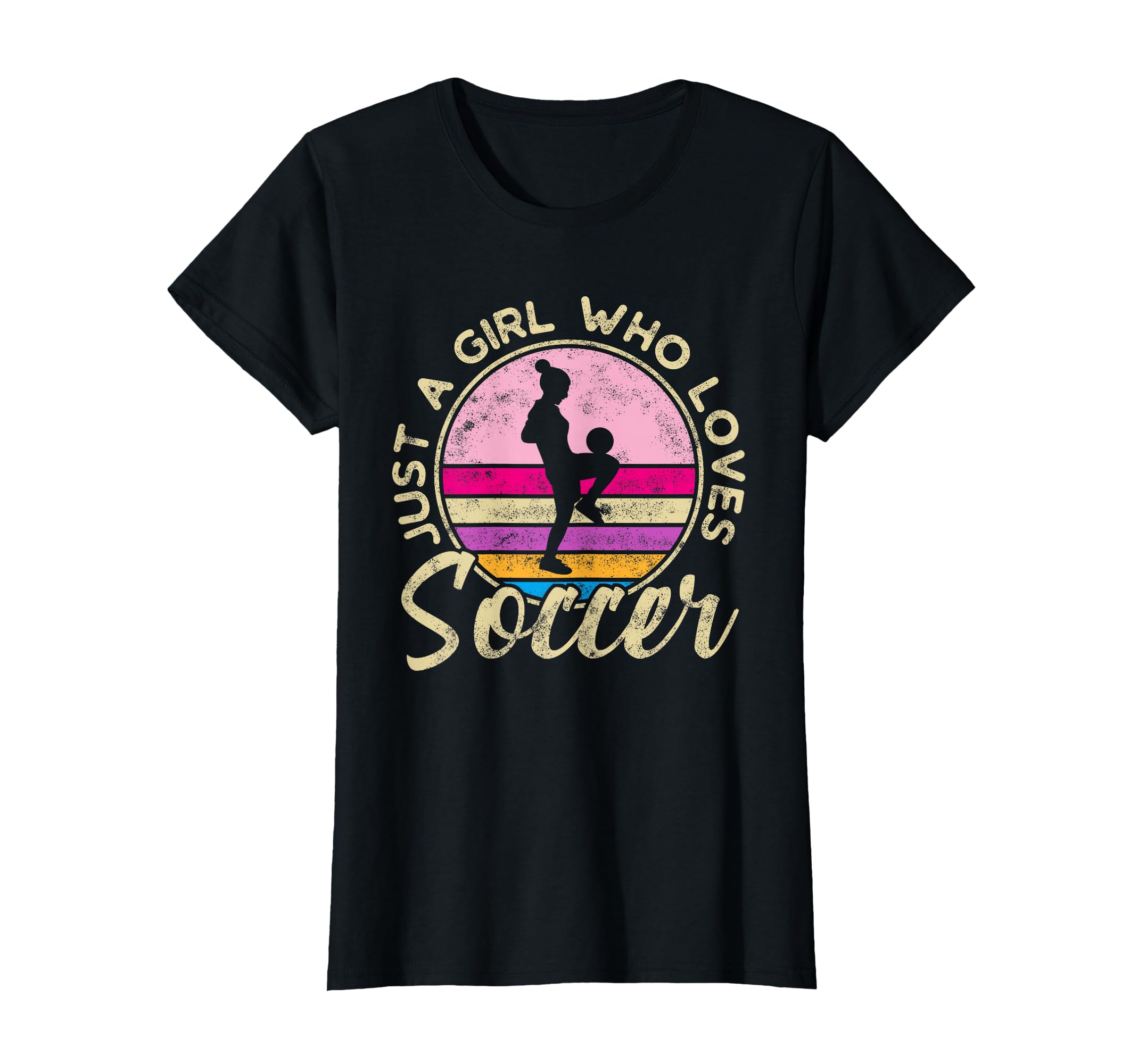 Just Who Loves Soccer Soccer T-Shirt - Fun Novelty Design for Adults - T-Shirt, Sweatshirt, Hoodie