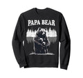 Papa Bear Bear Pajamas Fathers Day Sweatshirt - Graphic Print Men Women - T-Shirt, Sweatshirt, Hoodie