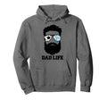 Soccer Volleyball Dad Messy Hair Hoodie - Aesthetic Graphic for Adults - T-Shirt, Sweatshirt, Hoodie