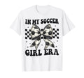 My Soccer Era Coquette Bow Soccer T-Shirt - Trendy Graphic Unisex - T-Shirt, Sweatshirt, Hoodie