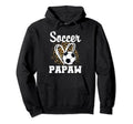 Soccer Papaw Leopard Heart Matching Hoodie - Aesthetic Graphic Unisex - T-Shirt, Sweatshirt, Hoodie